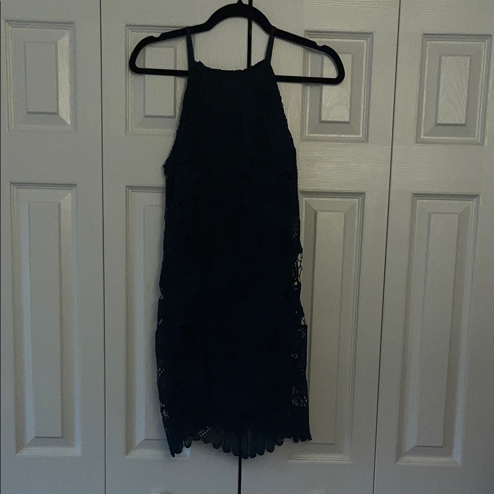 Forever 21 Teal Lace Dress